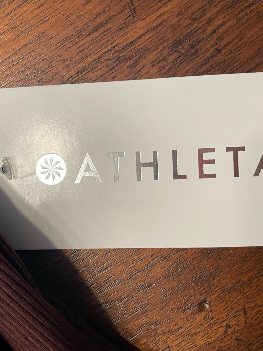 Athleta Maroon/Burgundy Track Pants